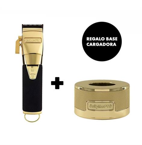 KIT BABYLISS CLIPPER GOLD BOOST+REGALO BASE CARGA (35983)