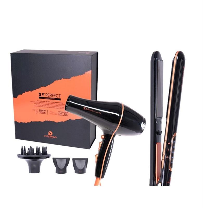 S.P. PERFECT COPPER EDITION PACK ESPECIAL SECADOR + PLANCHA PROFESIONAL