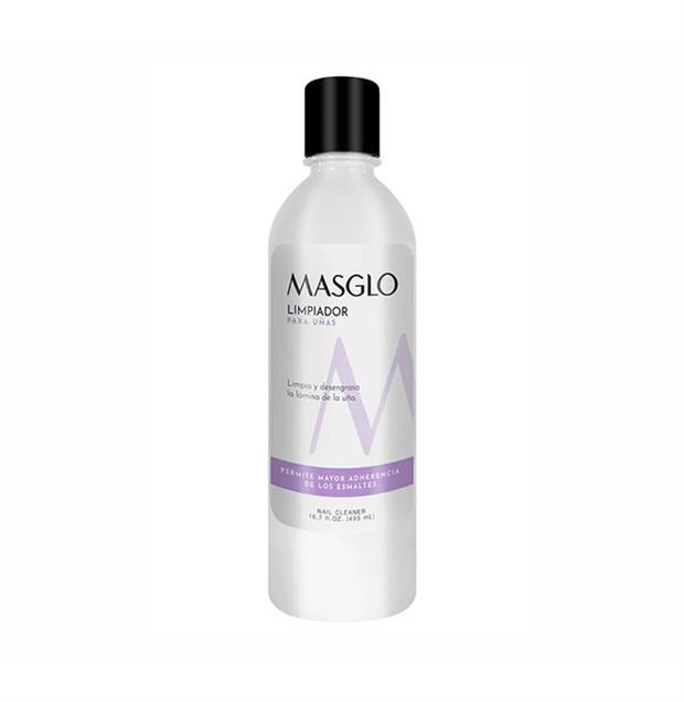 MASGLO LIMPIADOR PARA UÑAS 495ML