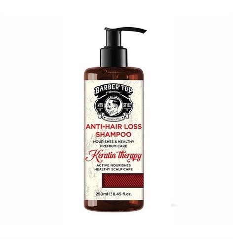 BARBER TOP SHAMPOO ANTI HAIR LOSS KERATIN 250ML