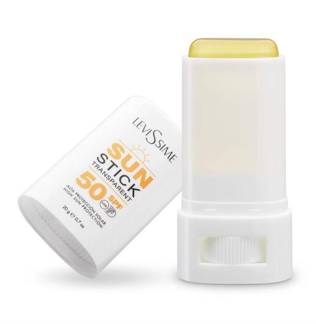 LEVISSIME SUN STICK TRANSPARENT 50SPF 20GR