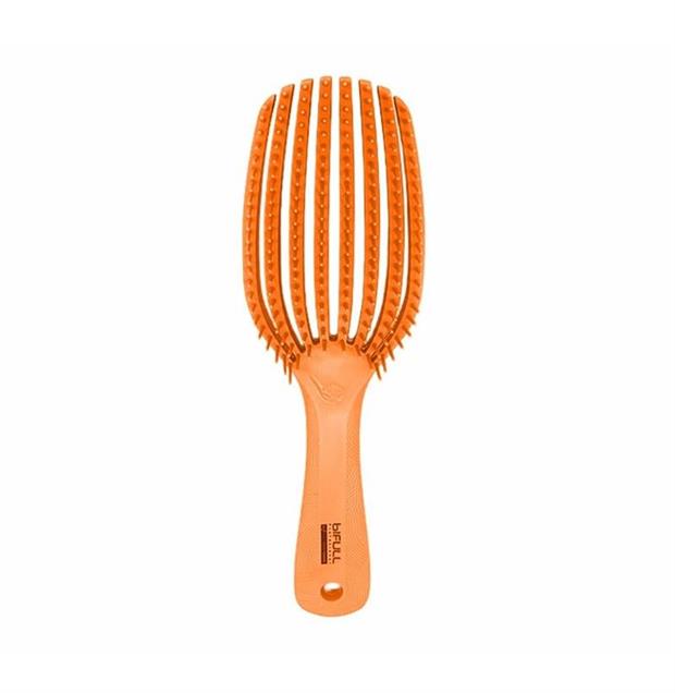 CEPILLO DESENREDANTE ESPECIAL RIZOS NARANJA