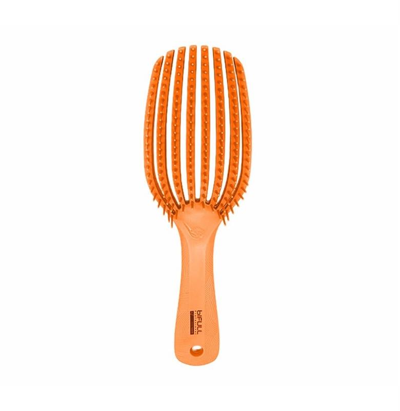 CEPILLO DESENREDANTE ESPECIAL RIZOS NARANJA