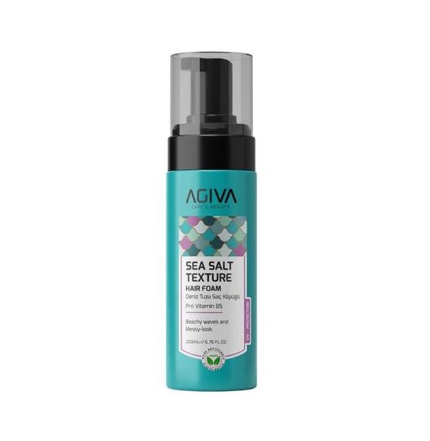 AGIVA SEA SALT TEXTURE HAIR FOAM 200ML