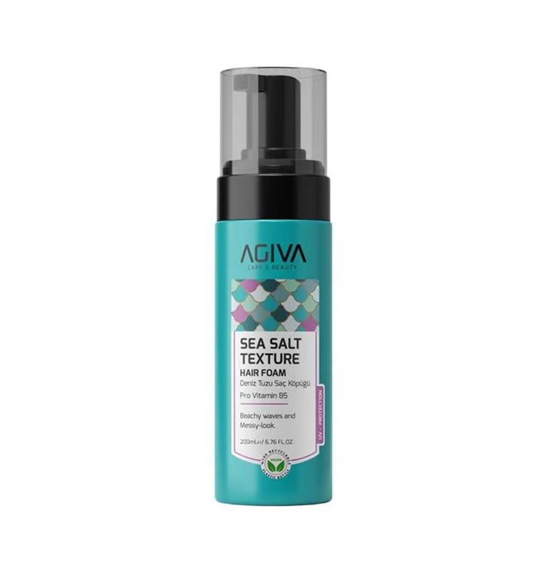 AGIVA SEA SALT TEXTURE HAIR FOAM 200ML