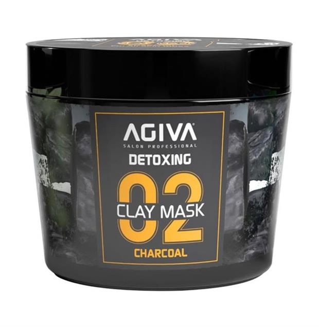 AGIVA DETOXING CLAY MASK CHARCOAL 02 300ML