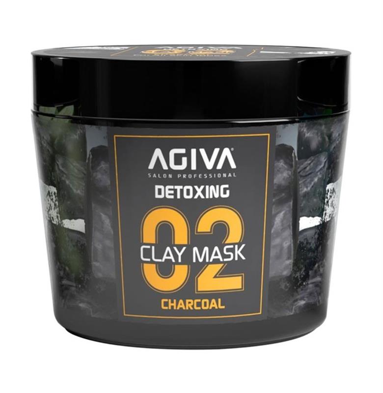 AGIVA DETOXING CLAY MASK CHARCOAL 02 300ML