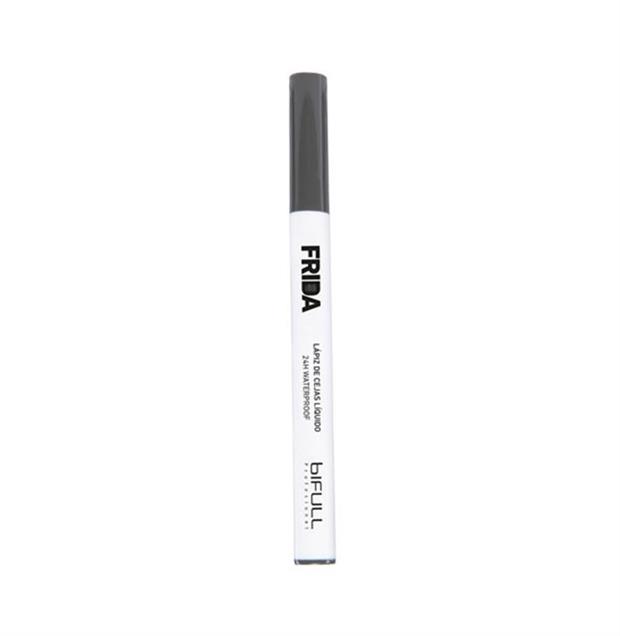 LÁPIZ DE CEJAS LÍQUIDO FRIDA 4 PUNTAS 24H WATERPROOF GRIS