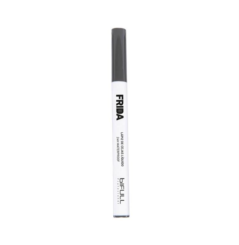 LÁPIZ DE CEJAS LÍQUIDO FRIDA 4 PUNTAS 24H WATERPROOF GRIS