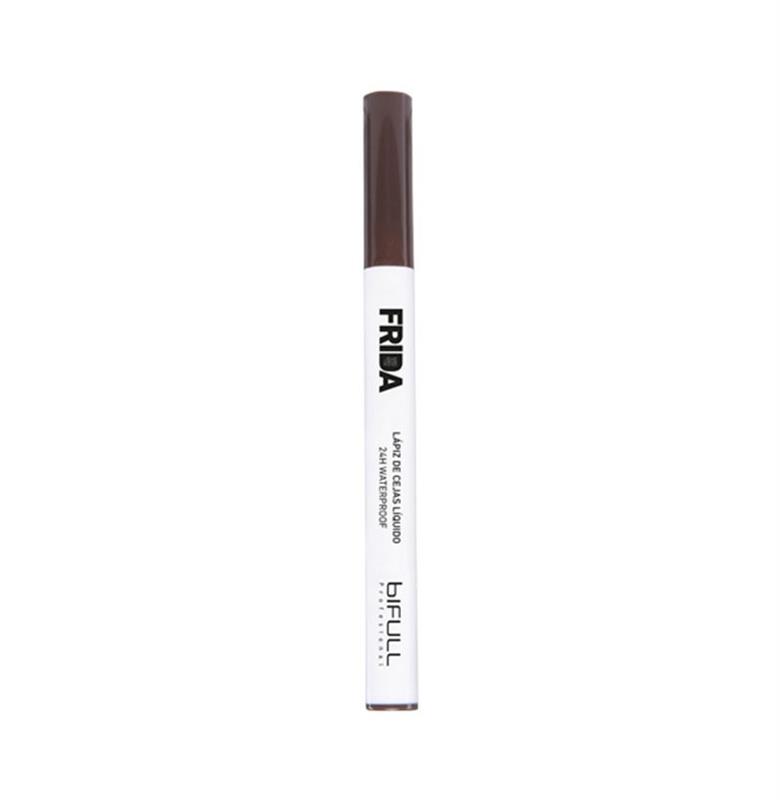 LÁPIZ DE CEJAS LÍQUIDO FRIDA 4 PUNTAS 24H WATERPROOF MARRÓN OSCURO