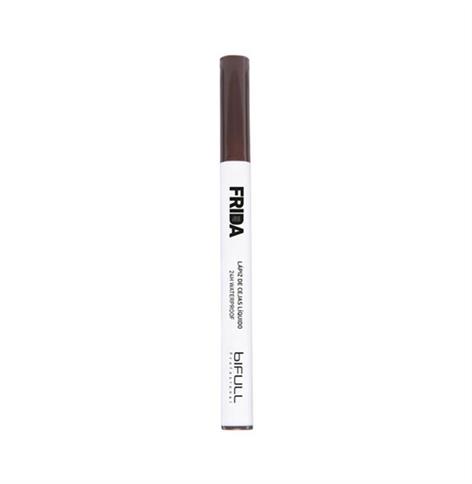 LÁPIZ DE CEJAS LÍQUIDO FRIDA 4 PUNTAS 24H WATERPROOF MARRÓN OSCURO