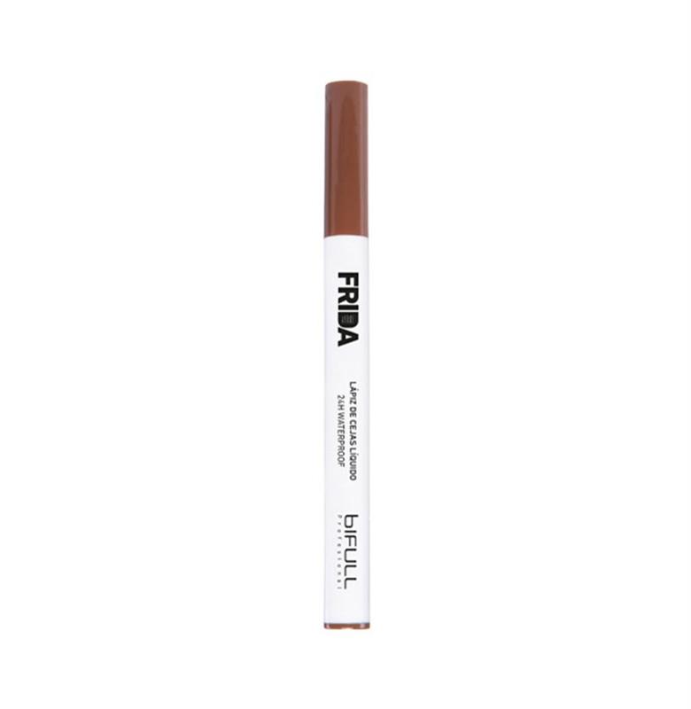 LÁPIZ DE CEJAS LÍQUIDO FRIDA 4 PUNTAS 24 H WATERPROOF MARRÓN CLARO