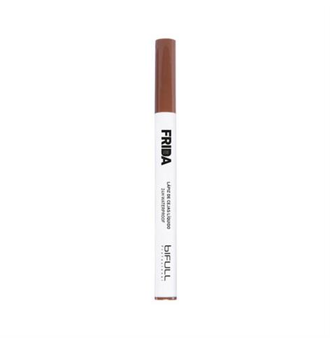 LÁPIZ DE CEJAS LÍQUIDO FRIDA 4 PUNTAS 24 H WATERPROOF MARRÓN CLARO