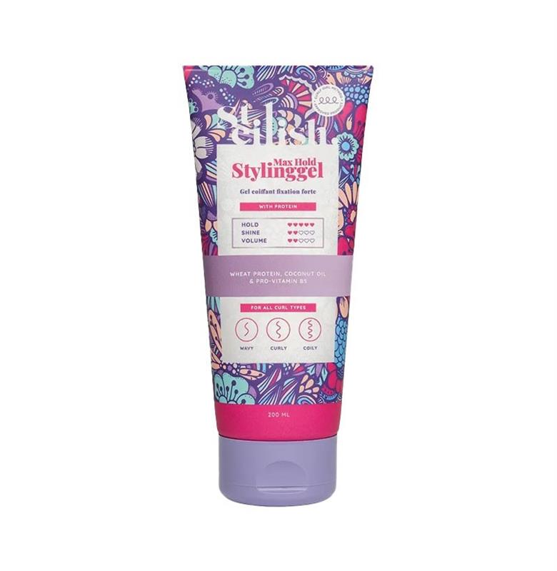 STEILISH MAX HOLD CURL STYLING GEL 200 ML