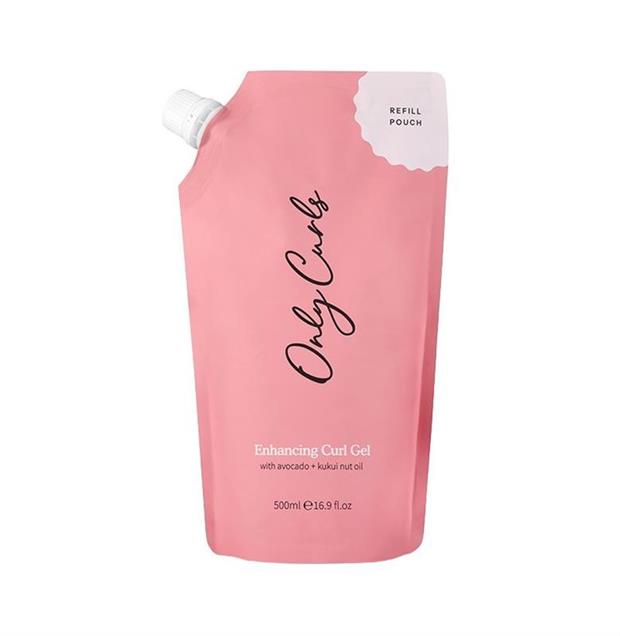 ONLY CURLS ENHANCING CURL GEL 500ML - REFILL POUCH
