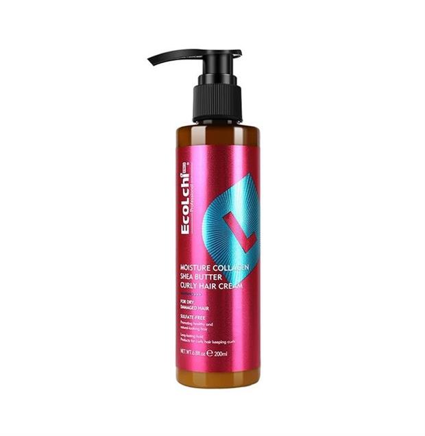 ECOLCHI MOISTURE COLLAGEN SHEA BUTTER CURLY CREAM 200ML