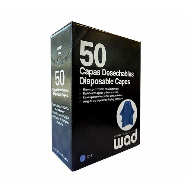 50 CAPAS DESECHABLES WAD AZUL