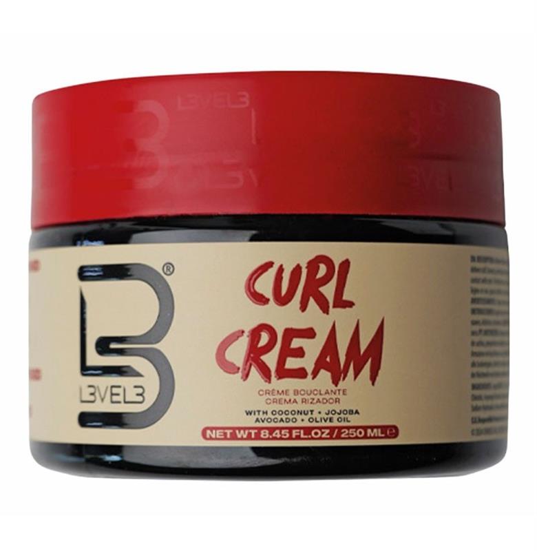 CURL CREAM 250ML CURLY L3VEL3