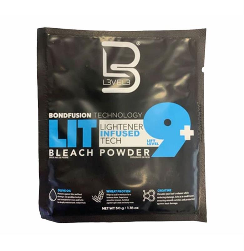 LIT BLEACH POWDER SACHET 50GR · BLEACHING POWDER - L3VEL3 LIT BLEACH POWDER SACHET 50GR · BLEACHING POWDER - L3VEL3