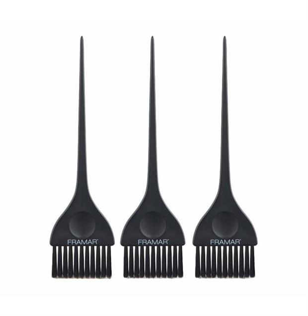 CLASSIC COLOUR BRUSH SET MATTE BLACK