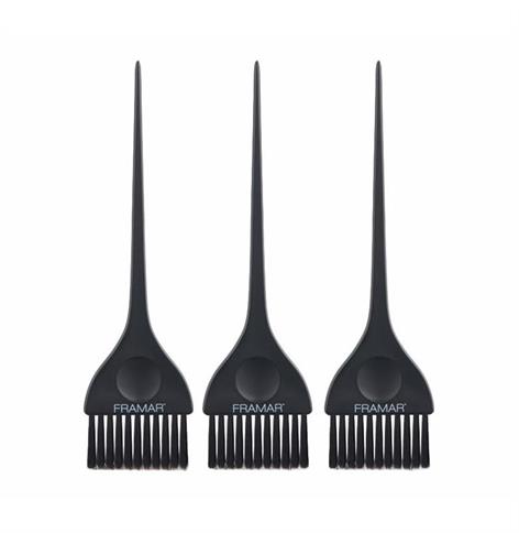 CLASSIC COLOUR BRUSH SET MATTE BLACK