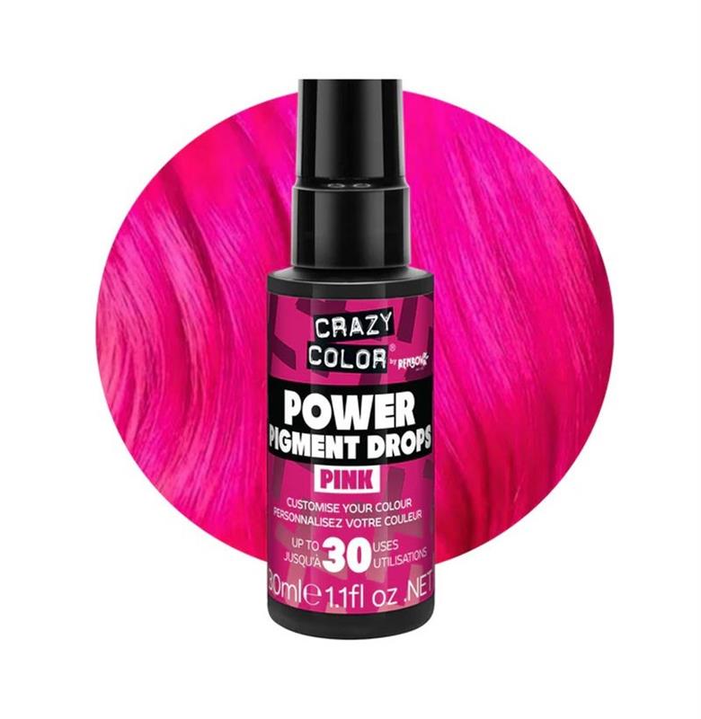 CRAZY COLOR POWER DROPS PINK 30ML