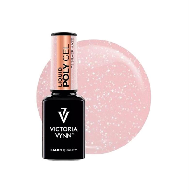 LIQUID POLY GEL 05 SILVER HAZE 15ML