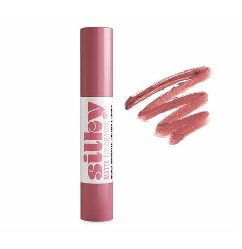 SILKY MATTE LIP CRAYON 02 - MAUVE ROSE VEGAN