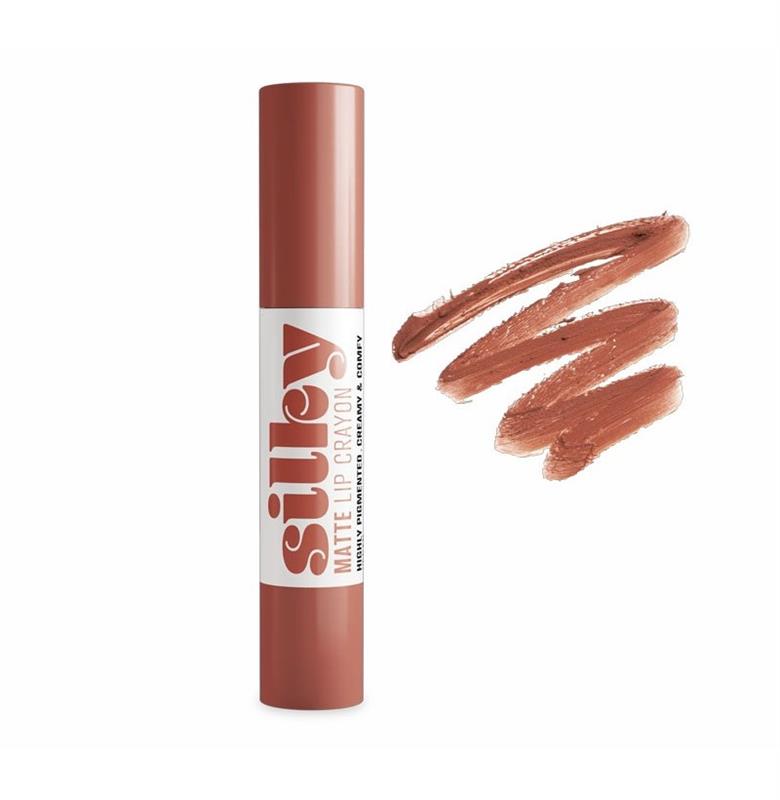 SILKY MATTE LIP CRAYON 03 - PEACHY BROWN VEGAN
