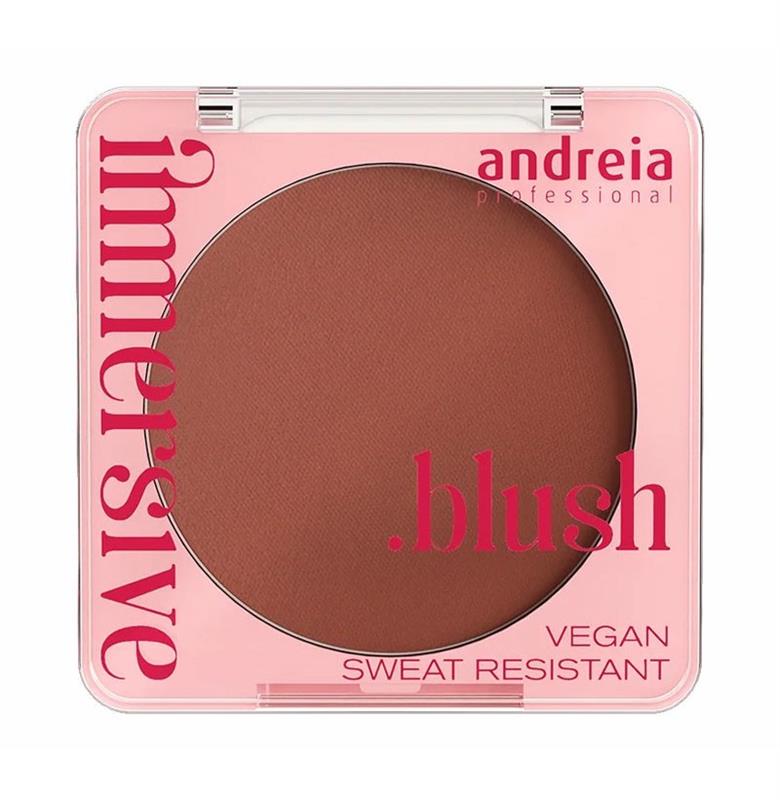 IMMERSIVE BLUSH 04 RUSTY RED - SATIN FINISH VEGAN
