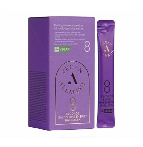 8 SECONDS SALON TIME ENERGY HAIR MASK STICK POUCH 20X8ML