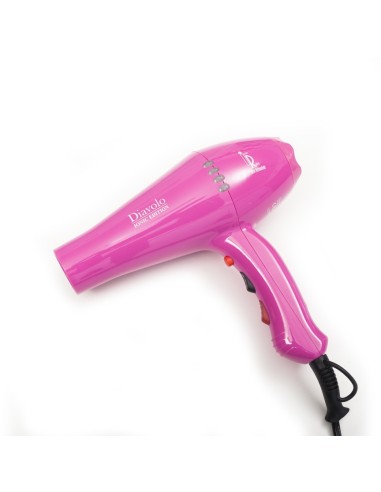 SECADOR PROFESIONAL IONICOS DIAVOLO 2400W ROSA