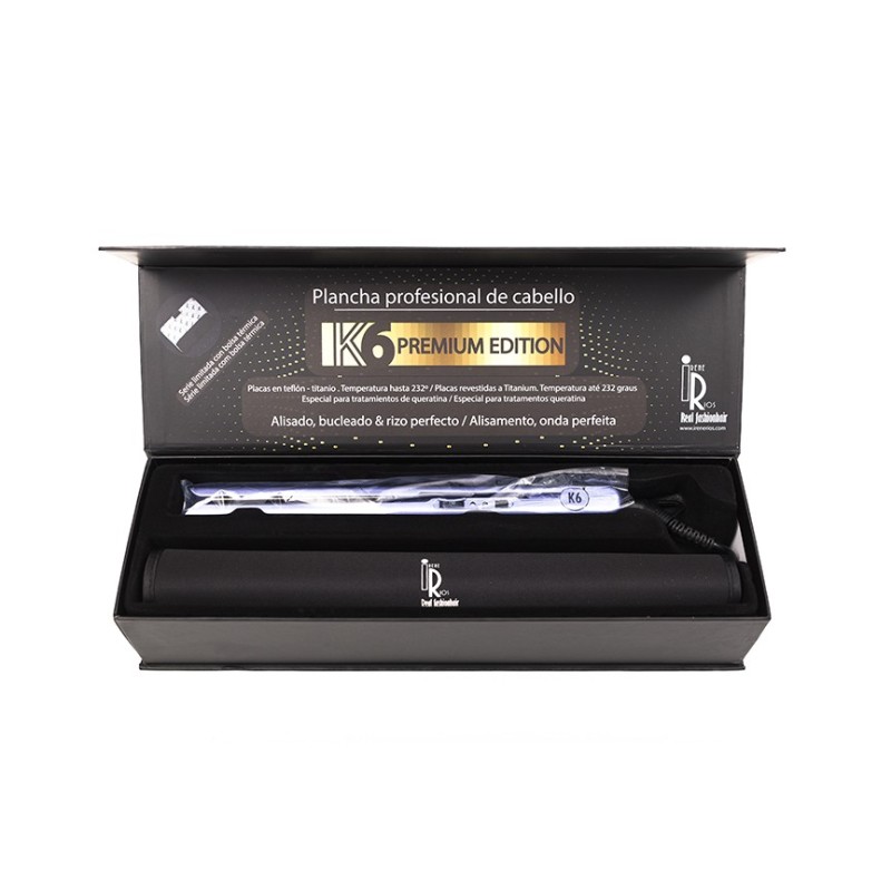 PLANCHA K6 PREMIUM + BOLSA TERMICA COLOR NEGRO