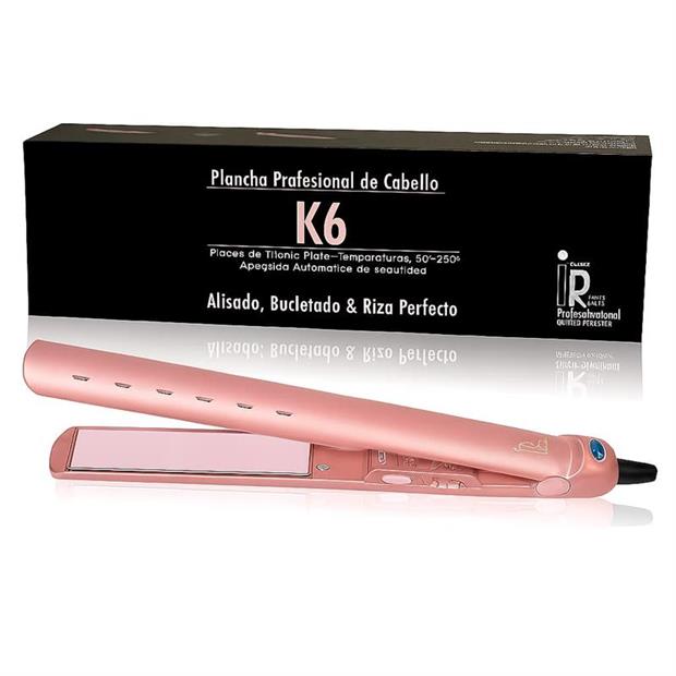 PLANCHA K6 PREMIUM + BOLSA TERMICA COLOR ROSA