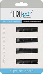 CARTON 24 CLIPS 50MM NEGRO MATE ANTIDESLIZANTE