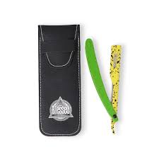 NAVAJA AFEITAR NEON AMARILLO+VERDE BLESSED