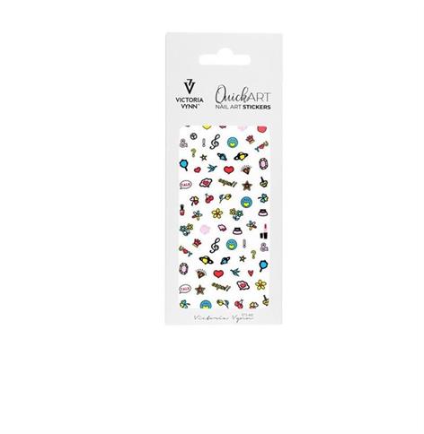 VV QUICK ART NAIRL 15 ART STICKERS LARGE