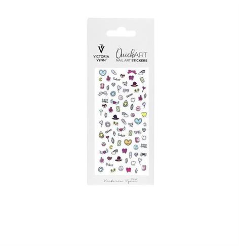 VV QUICK ART NAIRL 16 ART STICKERS LARGE