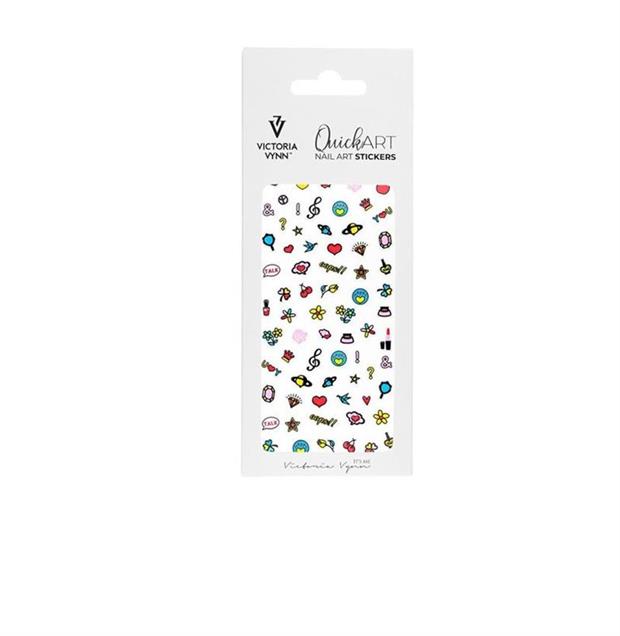 VV QUICK ART NAIRL 19 ART STICKERS LARGE