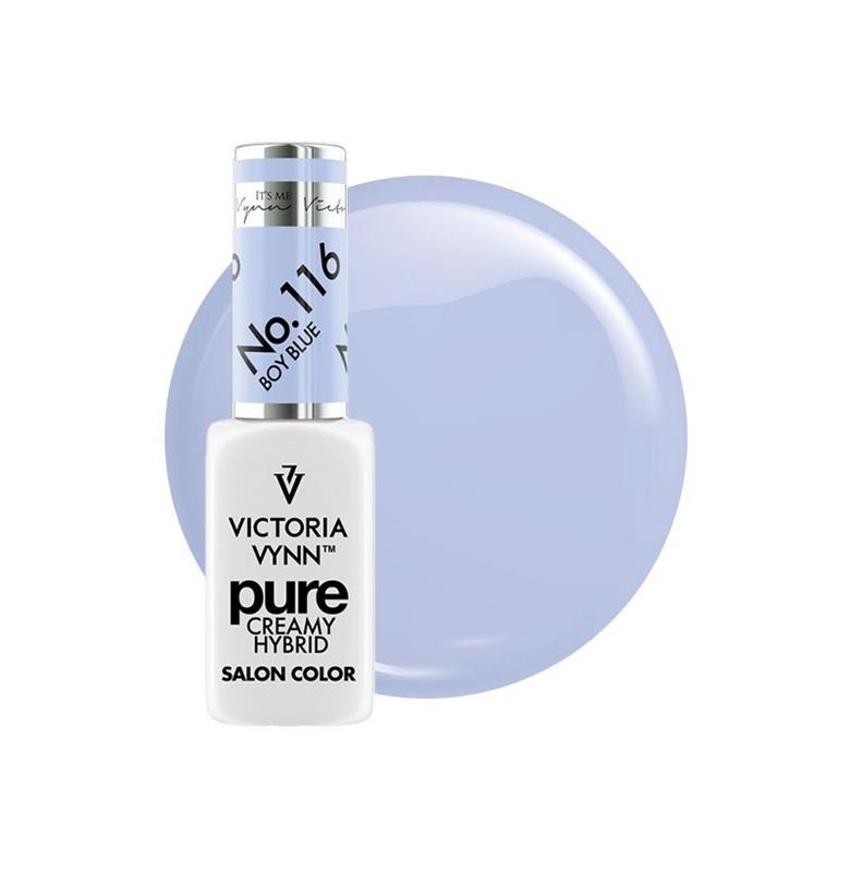 VICTORIA VYNN PURE CREAMY HYBRID BOY BLUE  COLOR 116- 8ML