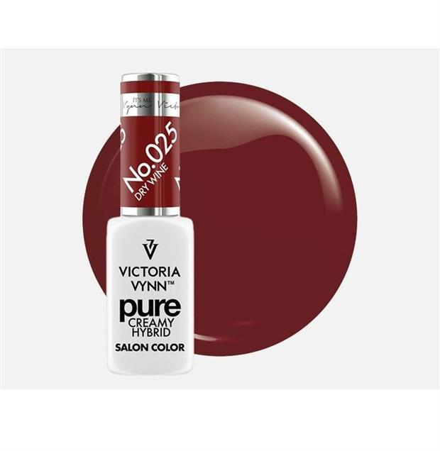 VICTORIA VYNN PURE CREAMY HYBRID DRY WINE COLOR 025 - 8ML