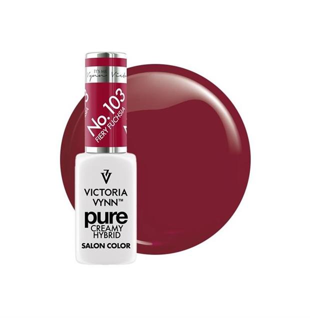 VICTORIA VYNN PURE CREAMY HYBRID FIERY FUCHSIA COLOR 103 - 8ML