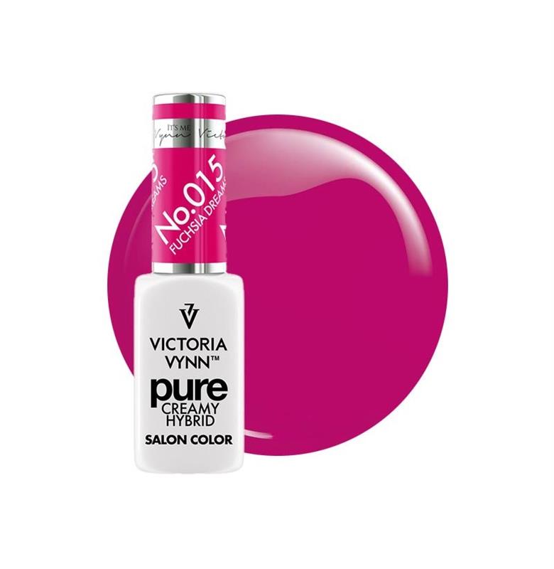 VICTORIA VYNN PURE CREAMY HYBRID FUCHSIA DREAMS COLOR 015 - 8ML
