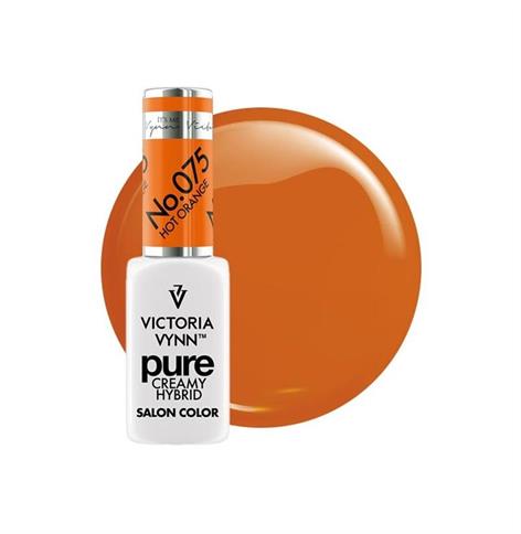 VICTORIA VYNN PURE CREAMY HYBRID HOT ORANGE COLOR 075- 8ML