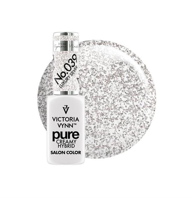 VICTORIA VYNN PURE CREAMY HYBRID LUXURY SILVER COLOR 039- 8ML