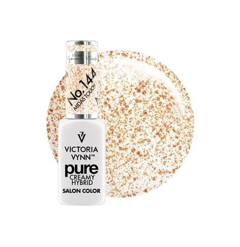 VICTORIA VYNN PURE CREAMY HYBRID MIDAS TOUCH COLOR 144-8ML