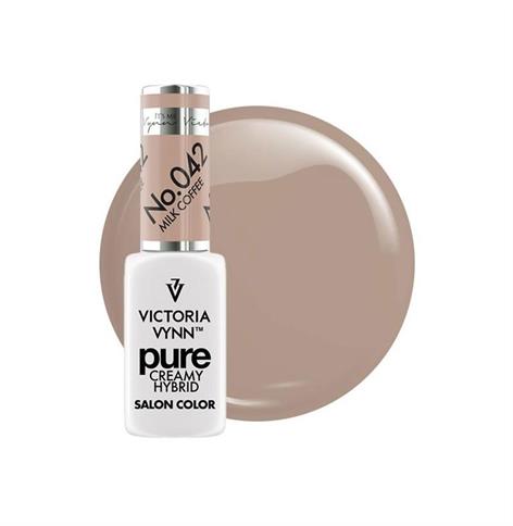 VICTORIA VYNN PURE CREAMY HYBRID MILK COFFE COLOR 042- 8ML