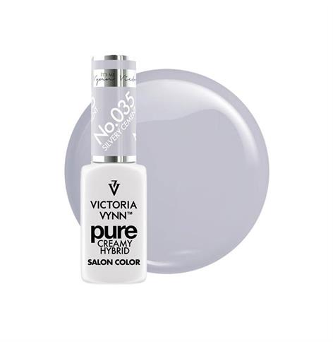 VICTORIA VYNN PURE CREAMY HYBRID SILVERY CEMENT COLOR 035 - 8ML