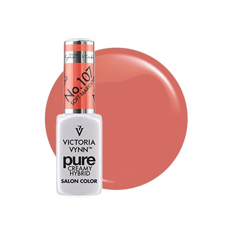VICTORIA VYNN PURE CREAMY HYBRID SOFT MARIGOLD COLOR 107 - 8ML