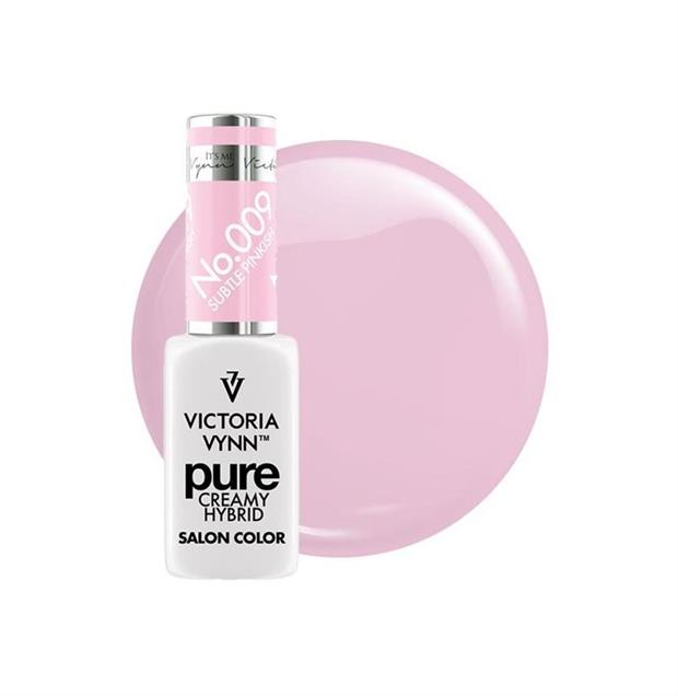 VICTORIA VYNN PURE CREAMY HYBRID SUBTLE PINKISH COLOR 009 - 8ML